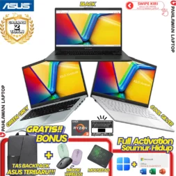 LAPTOP BARU! ASUS VivoBook Go 14 E1404FA RYZEN 3-7320U RAM 8 GB SSD 256 GB