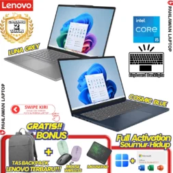 BARU! LENOVO IdeaPad Slim 3i CORE i5 Gen 13 PROCESOR GAMING !! RAM 8 GB SSD 512 GB