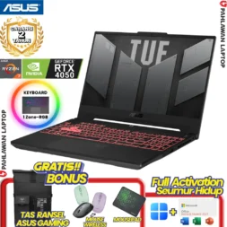 LAPTOP BARU! ASUS TUF GAMING A16 FA607NU AMD RYZEN 7 VGA NVIDIA RTX4050