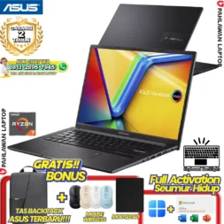 LAPTOP BARU! ASUS VivoBook 14 M1405YA RYZEN 7-7730U RAM 16 GB SSD 512 GB