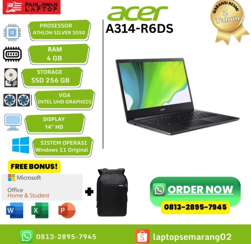 1. ACER A314-R6DS