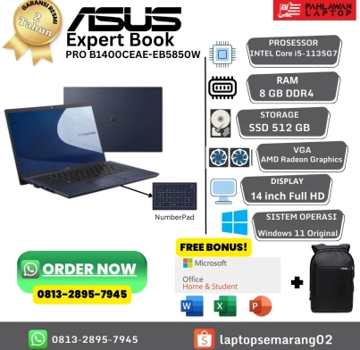 46. ASUS Expert Book PRO B1400CEAE-EB5850W_result