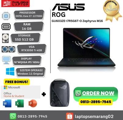 ASUS ROG GU603ZE-I7R5G6T-O Zephyrus M16_result