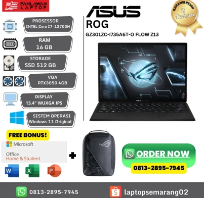 ASUS ROG GZ301ZC-I735A6T-O FLOW Z13_result