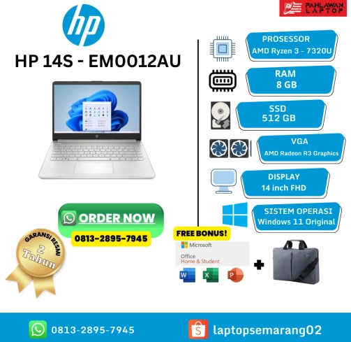 HP 14S - EM0012AU_result