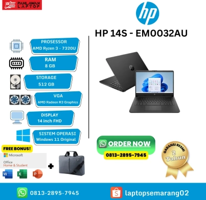 HP 14S - EM0032AU_result