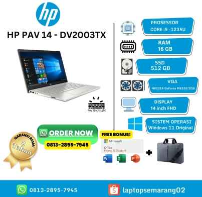 HP PAV 14 - DV2003TX_result