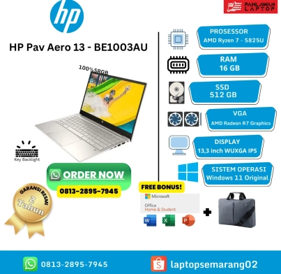 HP Pav Aero 13 - BE1003AU_result